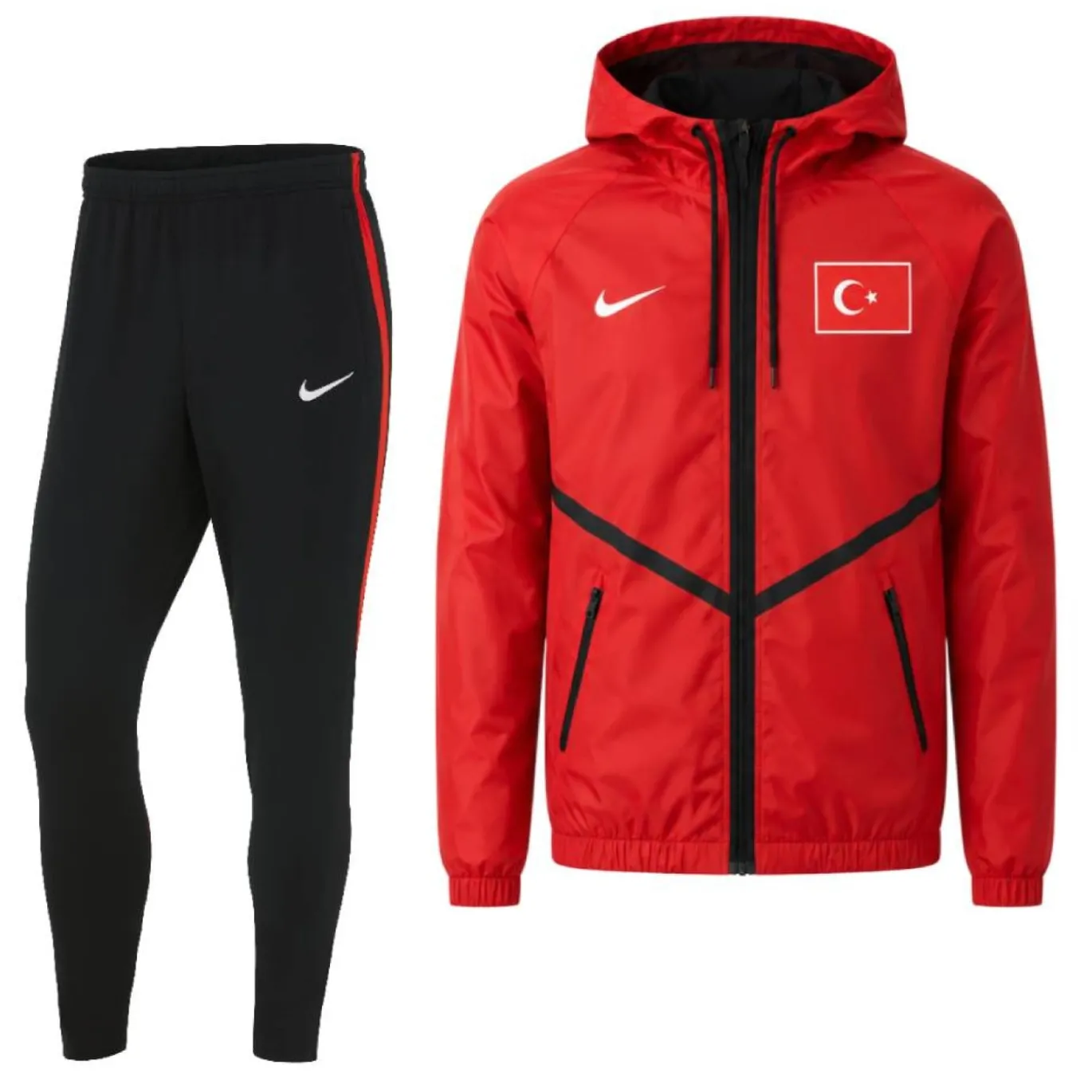 Nike Turkije Anthem Trainingspak 2026-2028 Rood Zwart