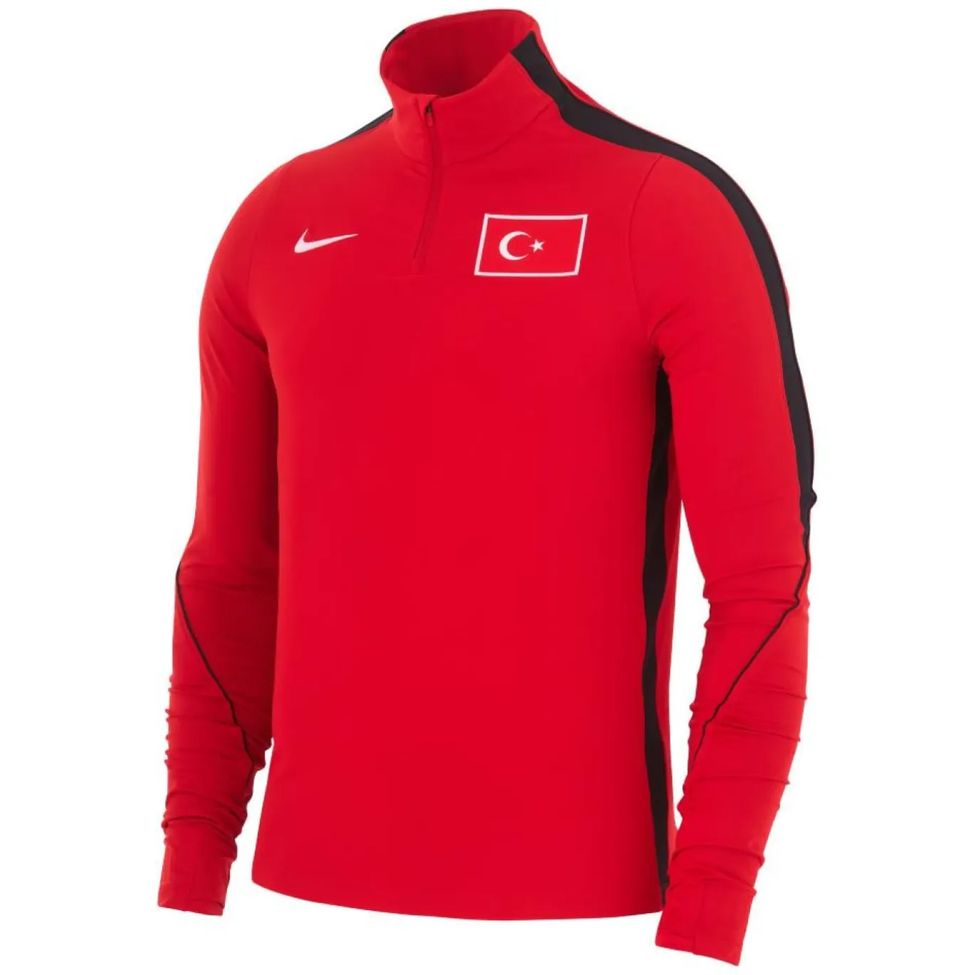 Nike Turkije Strike Trainingstrui 1/4-Zip 2026-2028 Rood Zwart