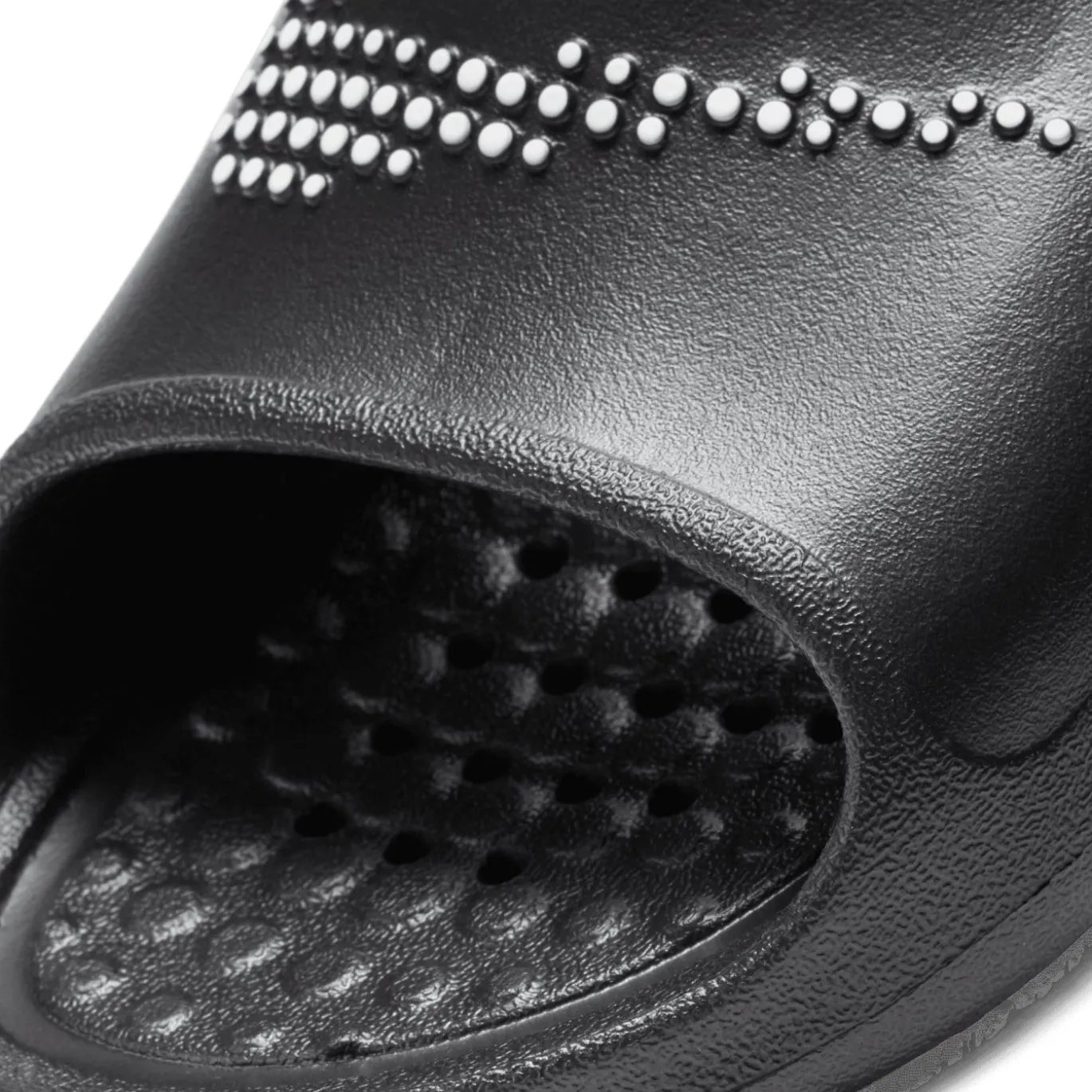 Nike Victori One Douche Slippers Zwart Wit