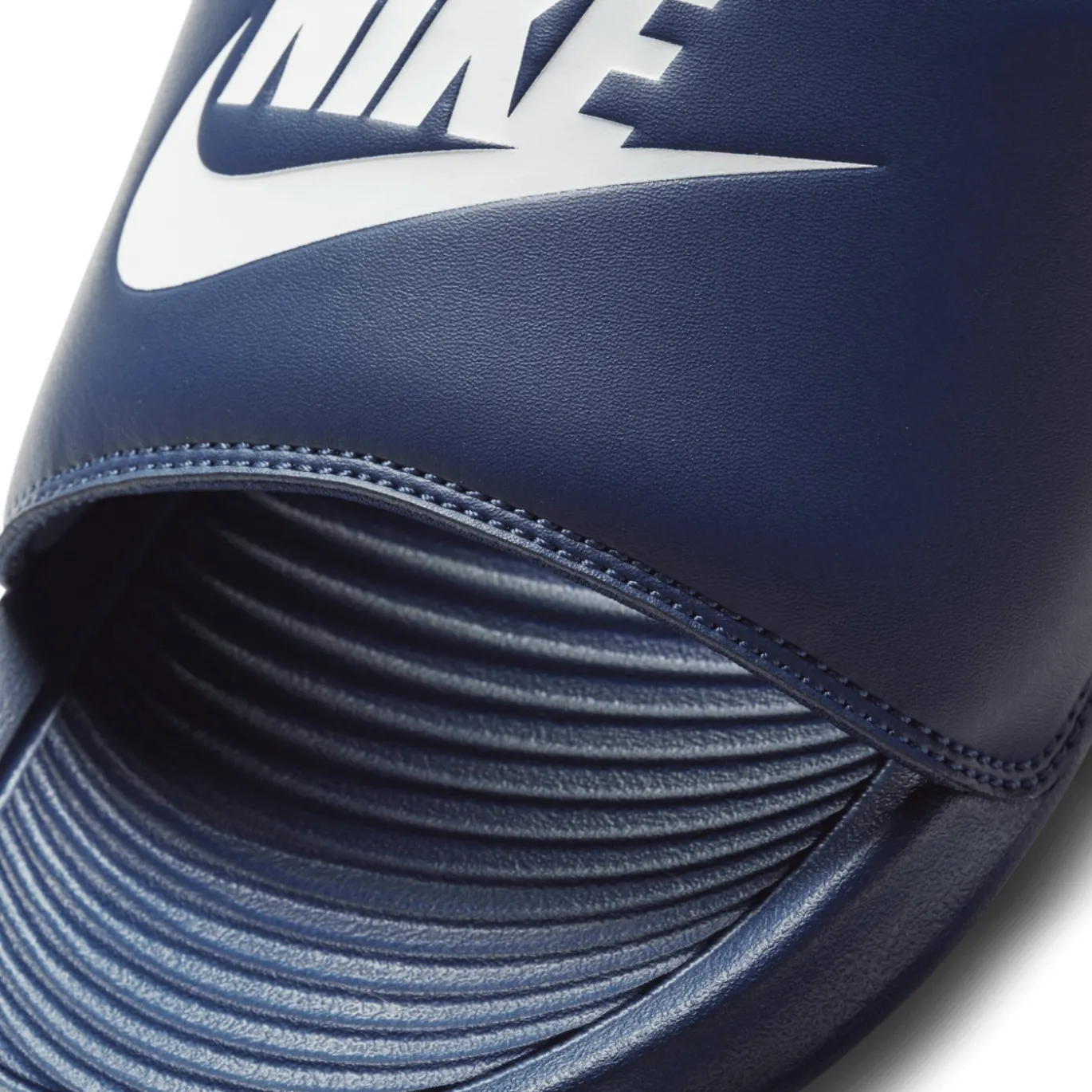 Nike Victori One Slippers Donkerblauw Wit