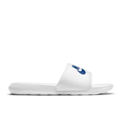 Nike Victori One Slippers Wit Blauw