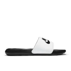 Nike Victori One Slippers Zwart Wit Zwart