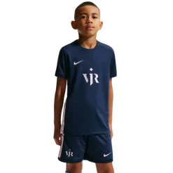 Nike Vinicius Jr Academy Trainingsset Kids Donkerblauw Lichtroze Zilver