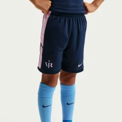 Nike Vinicius Jr Academy Trainingsbroekje Kids Donkerblauw Lichtroze Zilver
