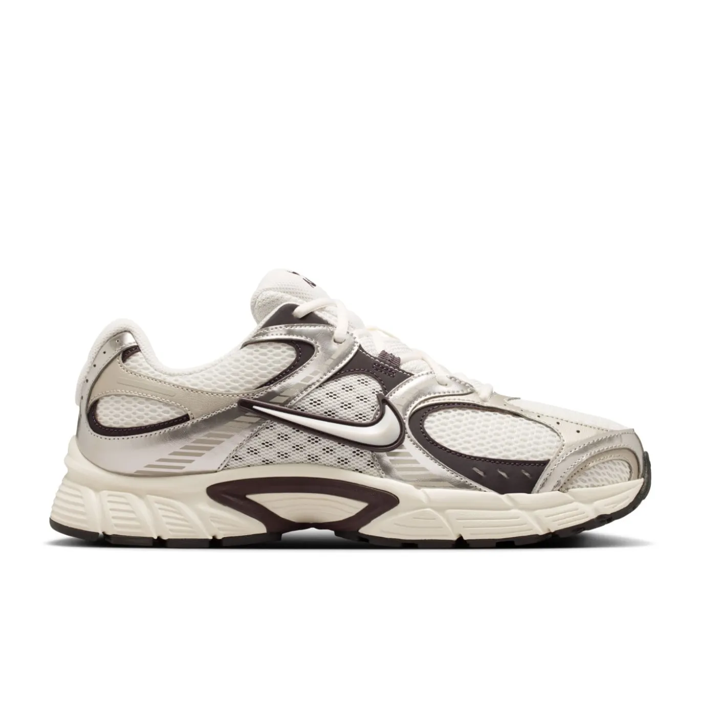 Nike V5 RNR Sneakers Gebroken Wit Zwart Zilvergrijs