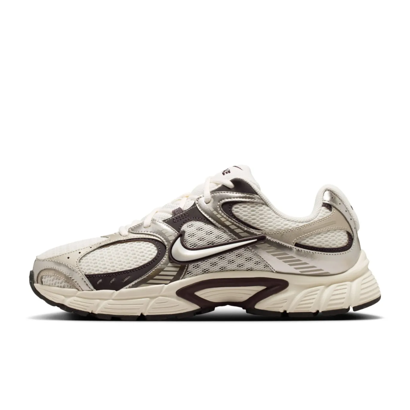 Nike V5 RNR Sneakers Gebroken Wit Zwart Zilvergrijs