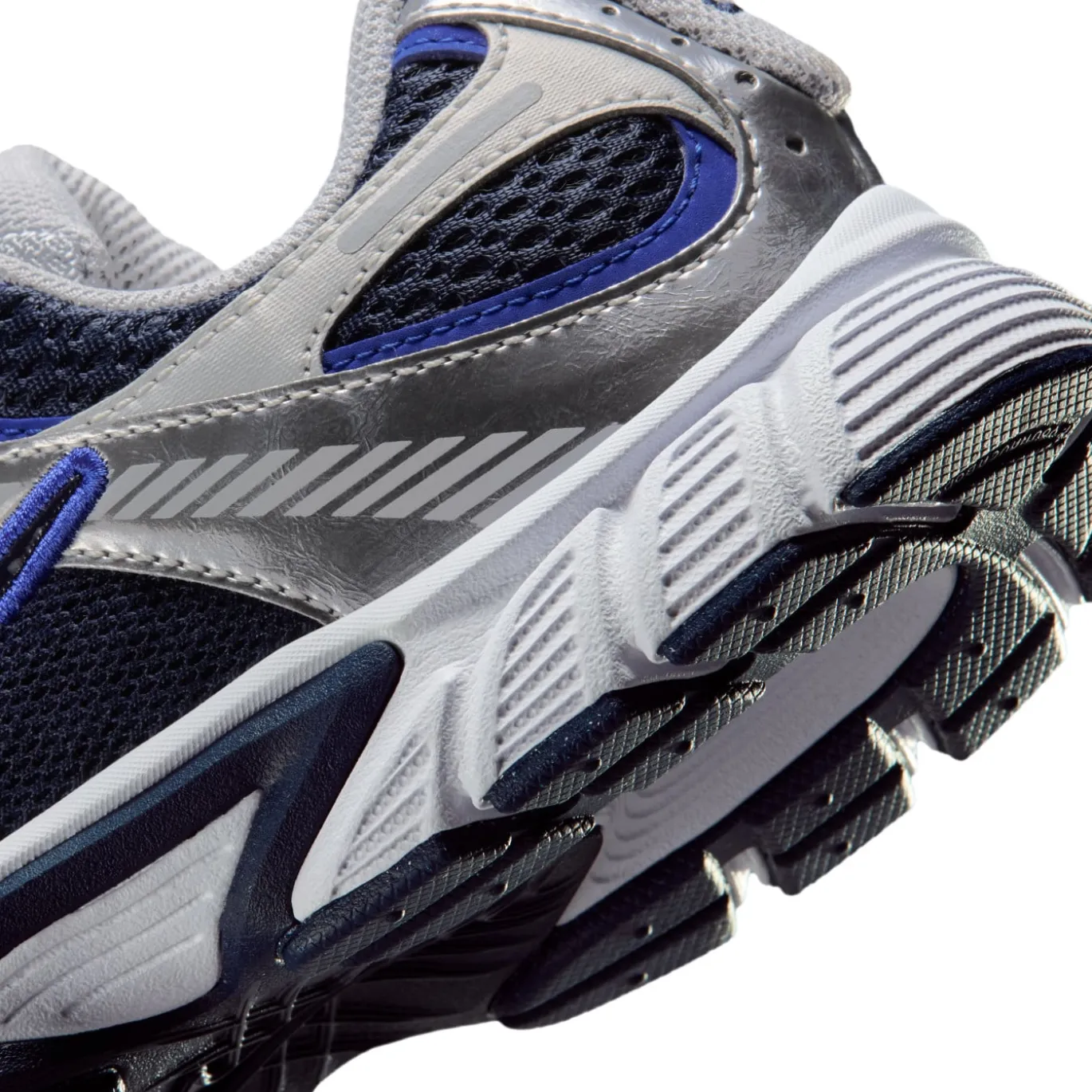 Nike V5 RNR Sneakers Kids Donkerblauw Blauw Zilvergrijs Metallic Silver