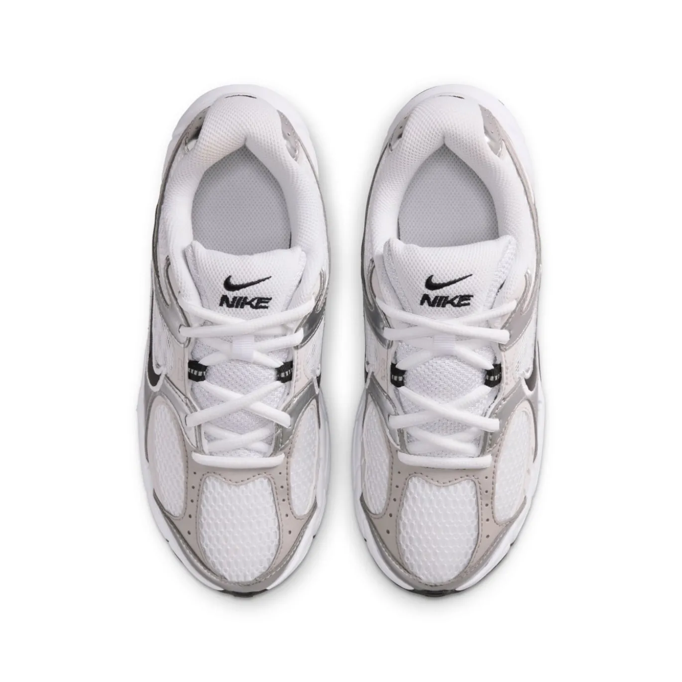 Nike V5 RNR Sneakers Kids Wit Zilvergrijs Zwart Grijs