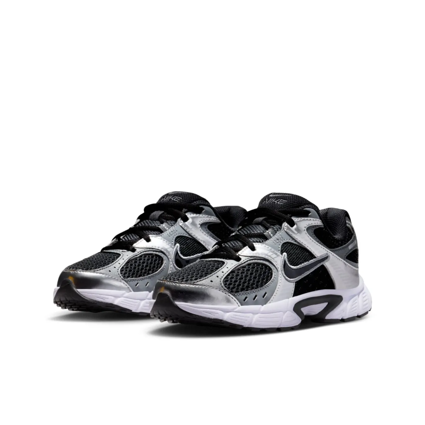 Nike V5 RNR Sneakers Kids Zwart Antraciet Metallic Silver