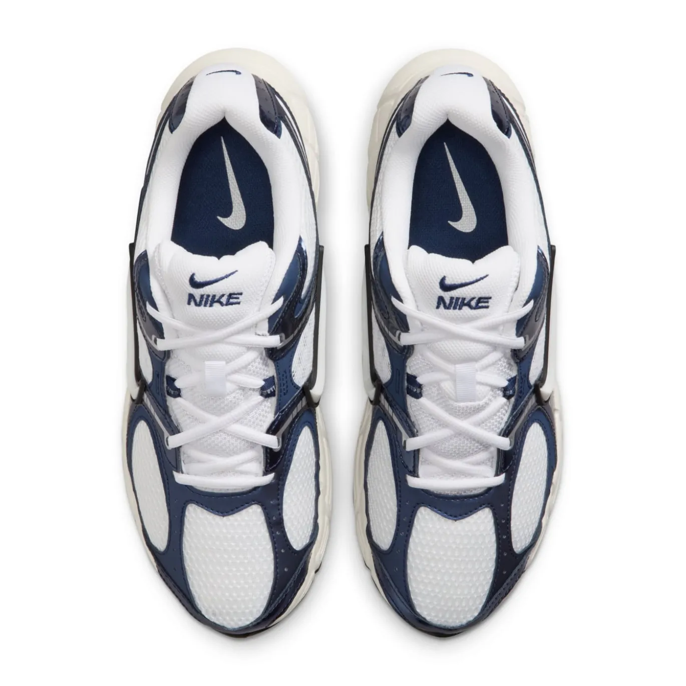 Nike V5 RNR Sneakers Wit Donkerblauw