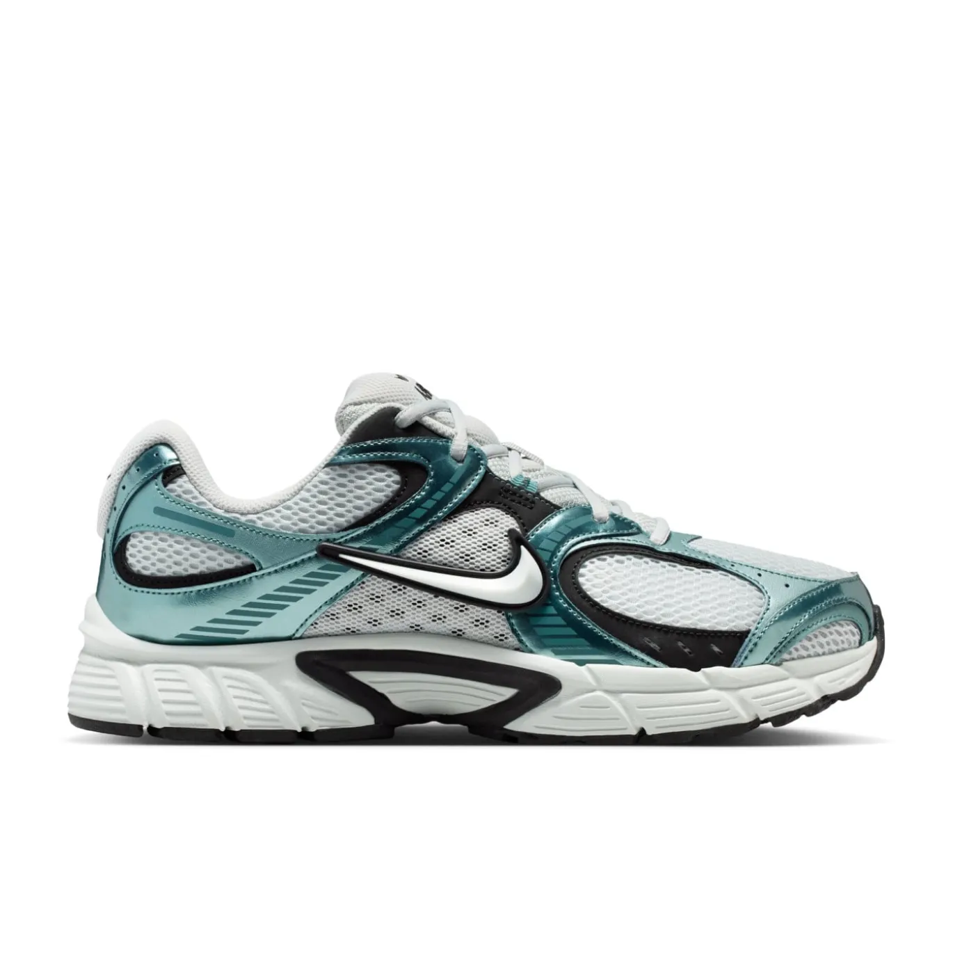 Nike V5 RNR Sneakers Wit Zwart Metallic Groen