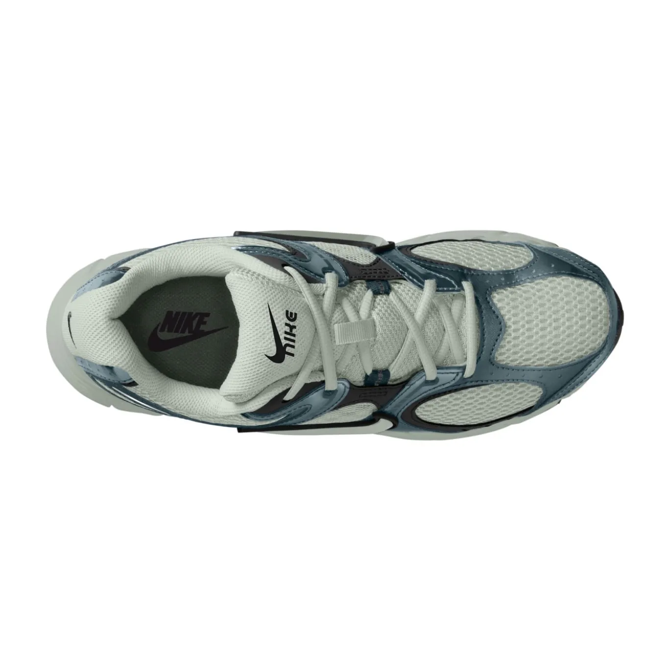 Nike V5 RNR Sneakers Wit Zwart Metallic Groen
