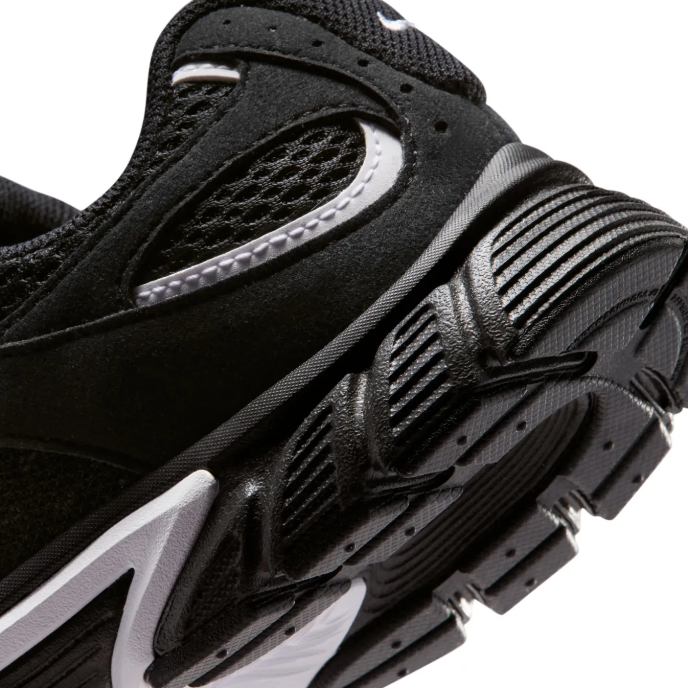Nike V5 RNR Suède Sneakers Kids Zwart Zwart Wit