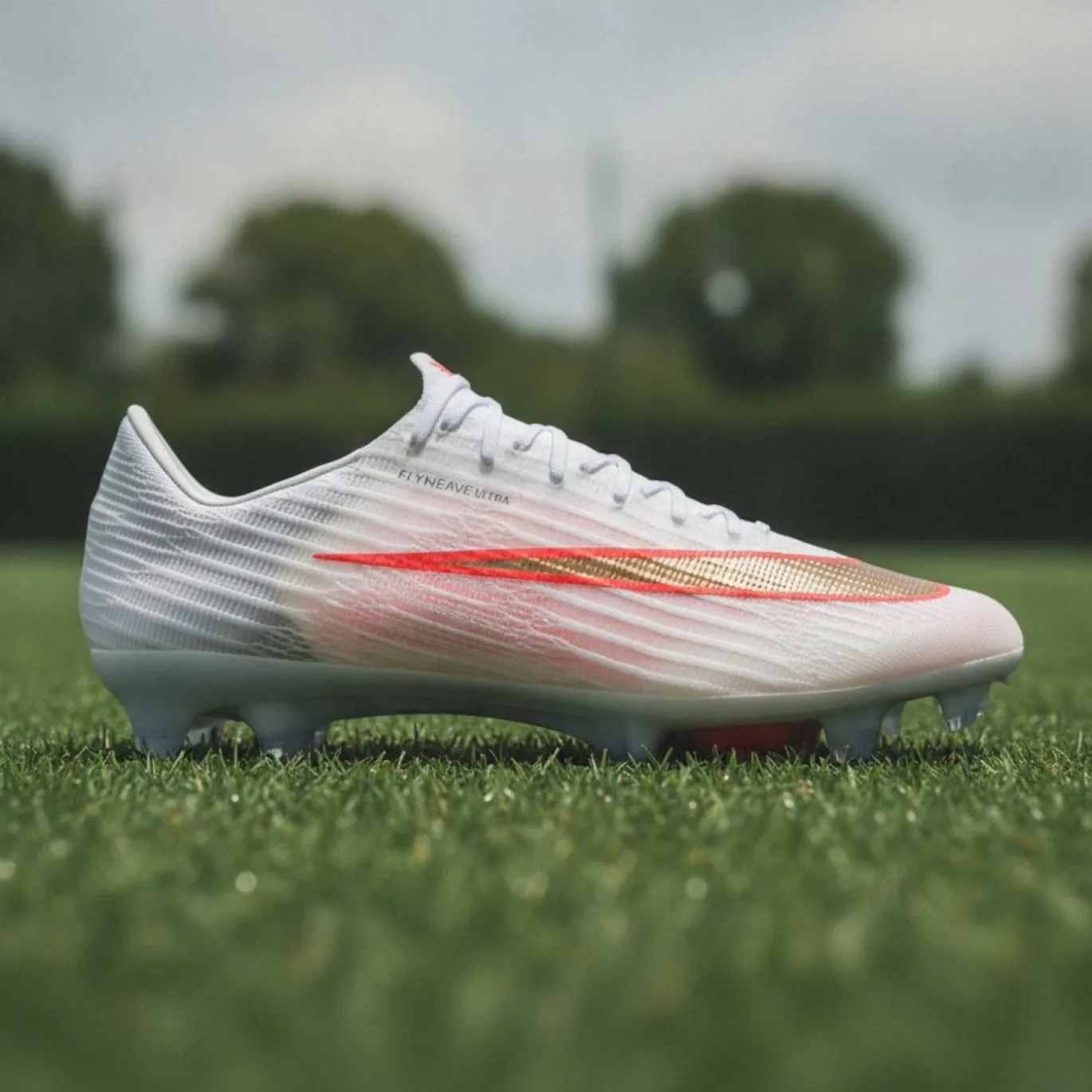 Nike Zoom Mercurial Superfly 11 Elite Gras Voetbalschoenen (FG) Wit Felrood Goud