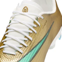 Nike Zoom Mercurial Superfly 11 Mbappé Pro Gras Voetbalschoenen (FG) Goud Groen Wit