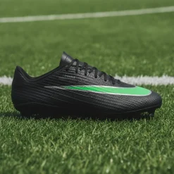 Nike Zoom Mercurial Superfly 11 Pro Gras Voetbalschoenen (FG) Zwart Felgroen Zilvergrijs