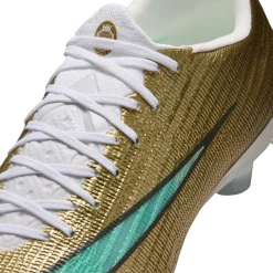 Nike Zoom Mercurial Superfly 11 MbappƩ Elite Gras Voetbalschoenen (FG) Goud Groen Wit