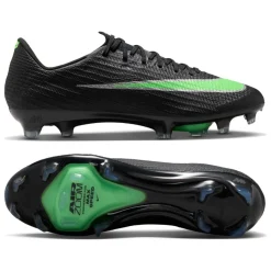 Nike Zoom Mercurial Superfly 11 Elite Gras Voetbalschoenen (FG) Zwart Felgroen Zilvergrijs