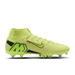 Nike Zoom Mercurial Superfly 10 Academy IJzeren-Nop Voetbalschoenen (SG) Anti-Clog Geel Neongeel Oranje