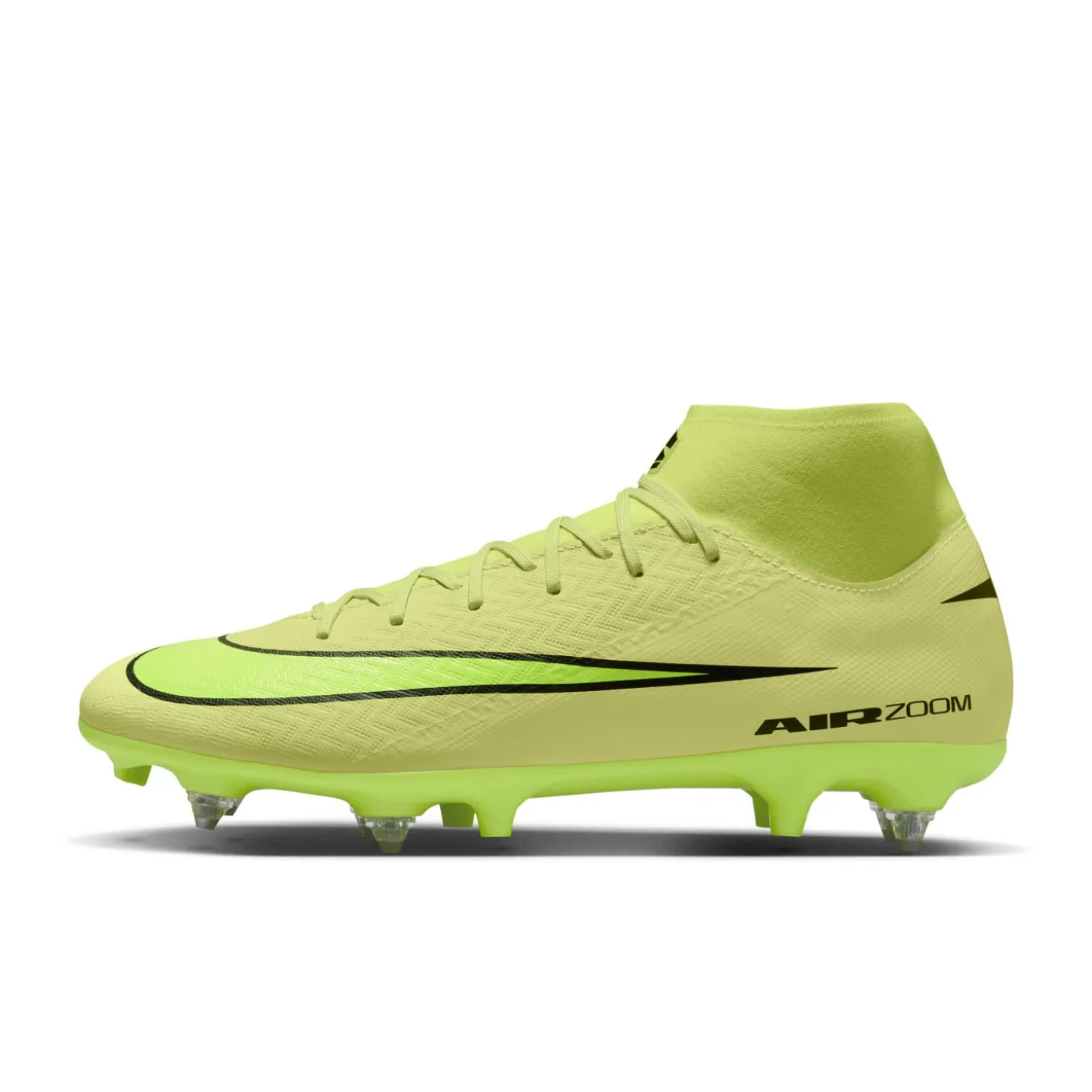 Nike Zoom Mercurial Superfly 10 Academy IJzeren-Nop Voetbalschoenen (SG) Anti-Clog Geel Neongeel Oranje