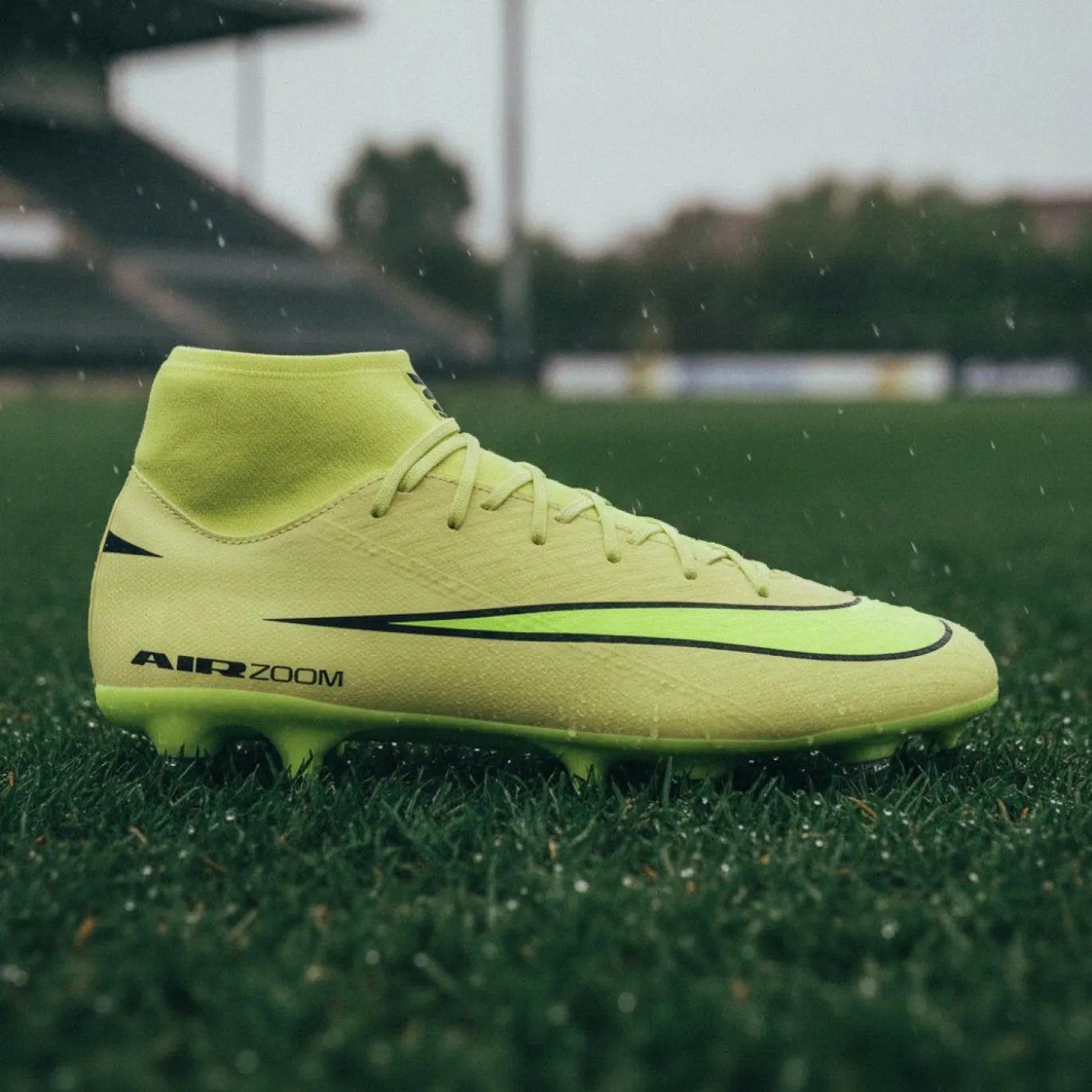 Nike Zoom Mercurial Superfly 10 Academy IJzeren-Nop Voetbalschoenen (SG) Anti-Clog Geel Neongeel Oranje