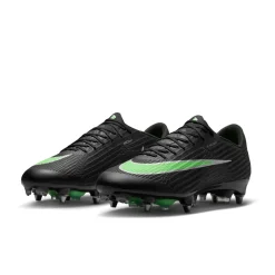 Nike Zoom Mercurial Superfly 11 Elite IJzeren-Nop Voetbalschoenen (SG) Zwart Felgroen Zilvergrijs