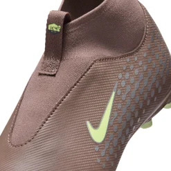 Nike Zoom Mercurial Superfly 10 MbappƩ Academy Gras / Kunstgras Voetbalschoenen (MG) Kids Bruin Neongeel Zilver