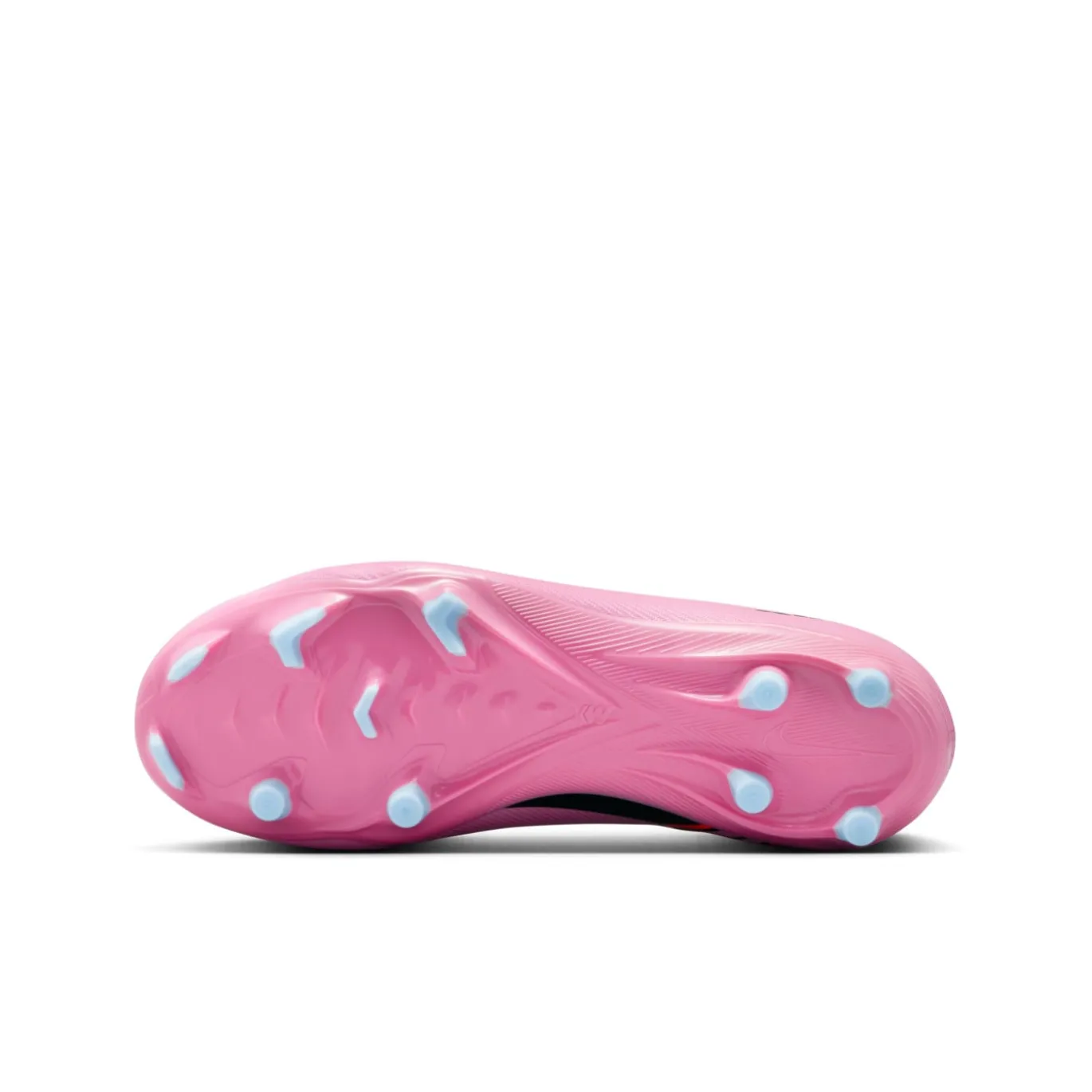 Nike Zoom Mercurial Superfly 10 Academy Gras / Kunstgras Voetbalschoenen (MG) Kids Roze Felrood Lichtblauw