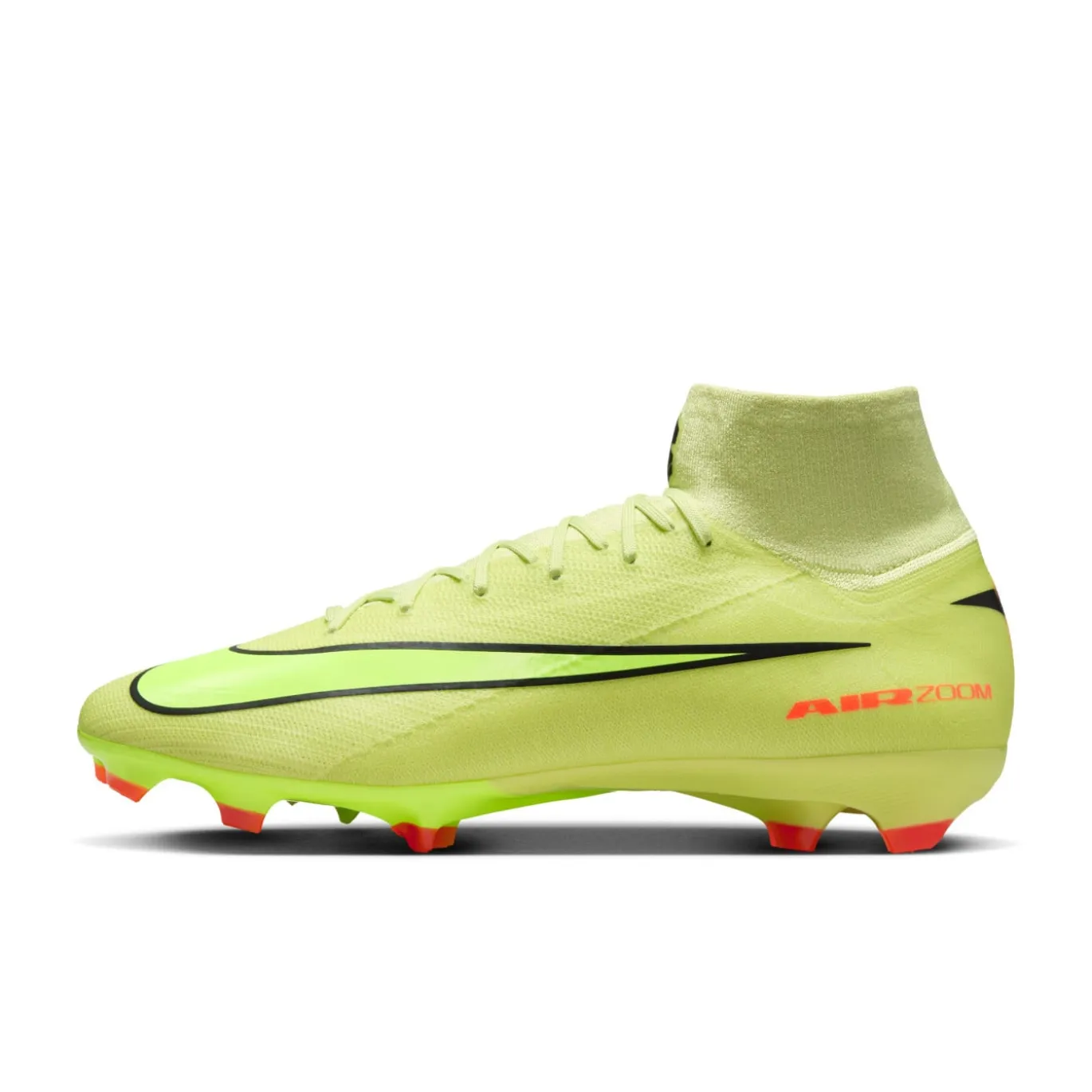 Nike Zoom Mercurial Superfly 10 Pro Gras Voetbalschoenen (FG) Geel Neongeel Oranje