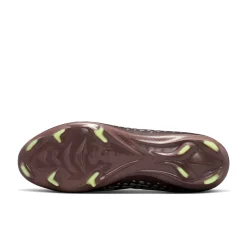 Nike Zoom Mercurial Superfly 10 Mbappé Pro Gras Voetbalschoenen (FG) Bruin Neongeel Zilver