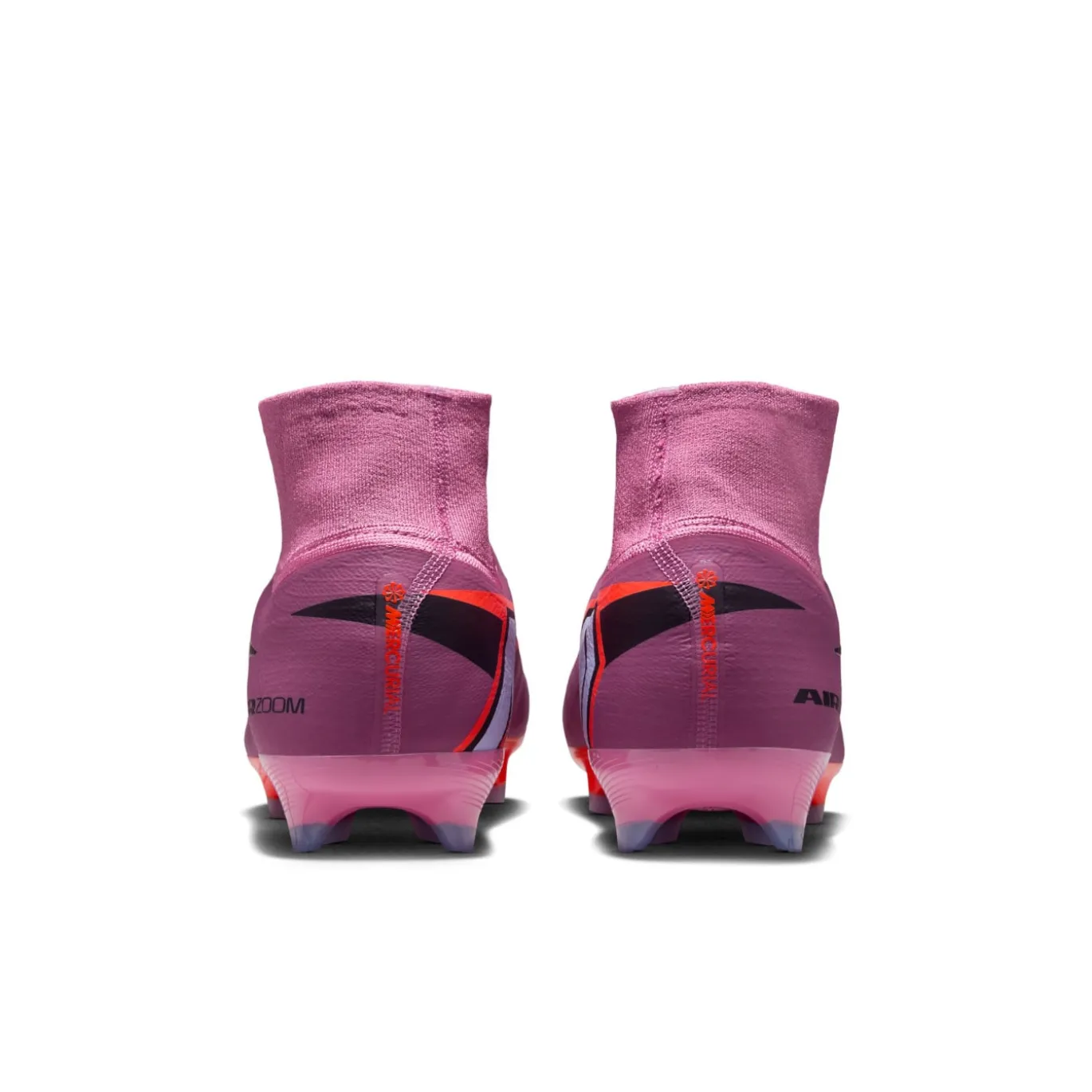 Nike Zoom Mercurial Superfly 10 Pro Gras Voetbalschoenen (FG) Roze Felrood Lichtblauw