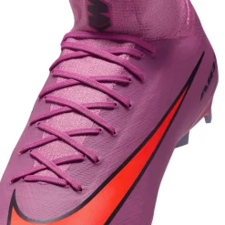 Nike Zoom Mercurial Superfly 10 Pro Gras Voetbalschoenen (FG) Roze Felrood Lichtblauw