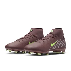 Nike Zoom Mercurial Superfly 10 MbappƩ Academy Gras / Kunstgras Voetbalschoenen (MG) Bruin Neongeel Zilver