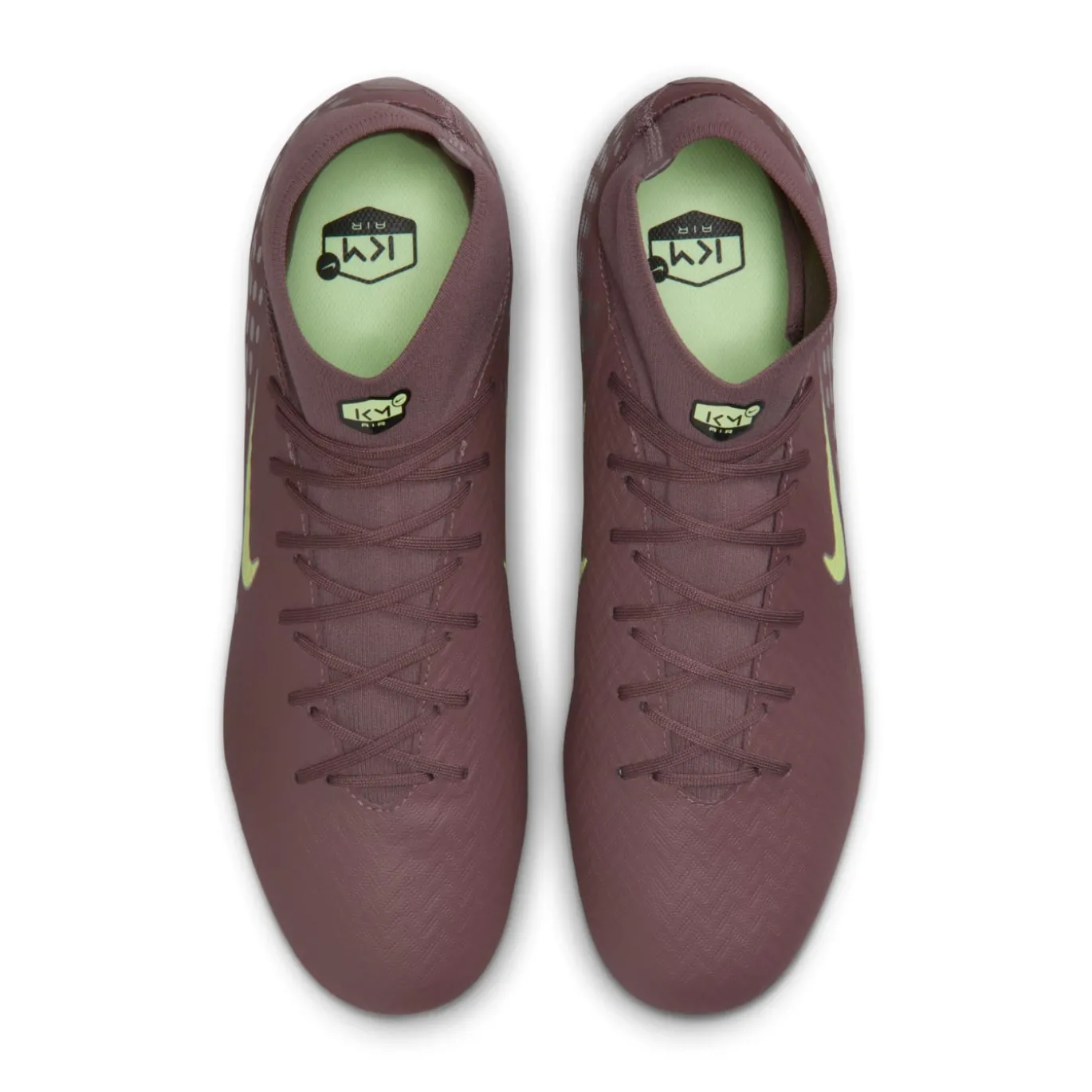Nike Zoom Mercurial Superfly 10 Mbappé Academy Gras / Kunstgras Voetbalschoenen (MG) Bruin Neongeel Zilver