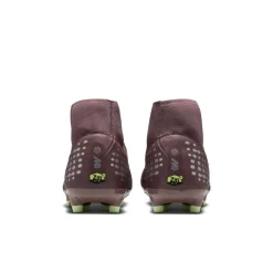Nike Zoom Mercurial Superfly 10 Mbappé Academy Gras / Kunstgras Voetbalschoenen (MG) Bruin Neongeel Zilver