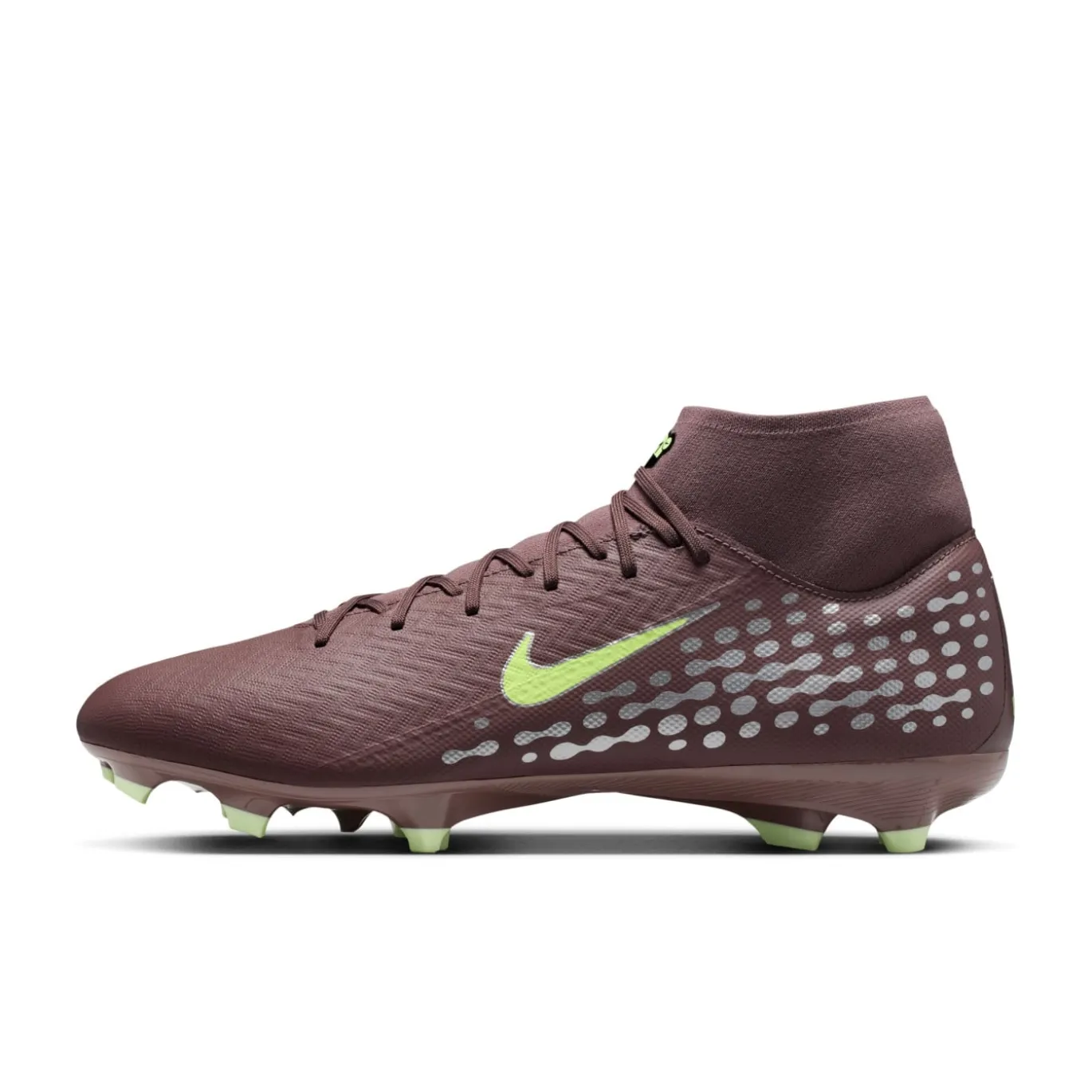 Nike Zoom Mercurial Superfly 10 Mbappé Academy Gras / Kunstgras Voetbalschoenen (MG) Bruin Neongeel Zilver