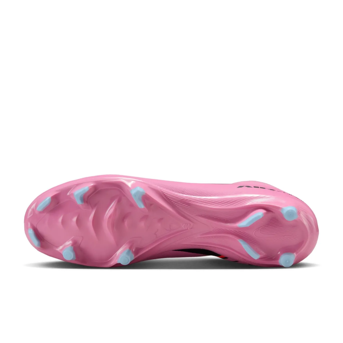 Nike Zoom Mercurial Superfly 10 Academy Gras / Kunstgras Voetbalschoenen (MG) Roze Felrood Lichtblauw