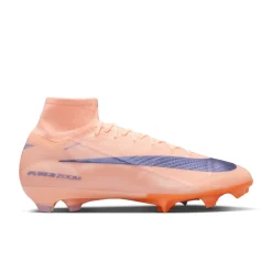 Nike Zoom Mercurial Superfly 10 LV8 Elite Gras Voetbalschoenen (FG) Zalmroze Donkerblauw Paars