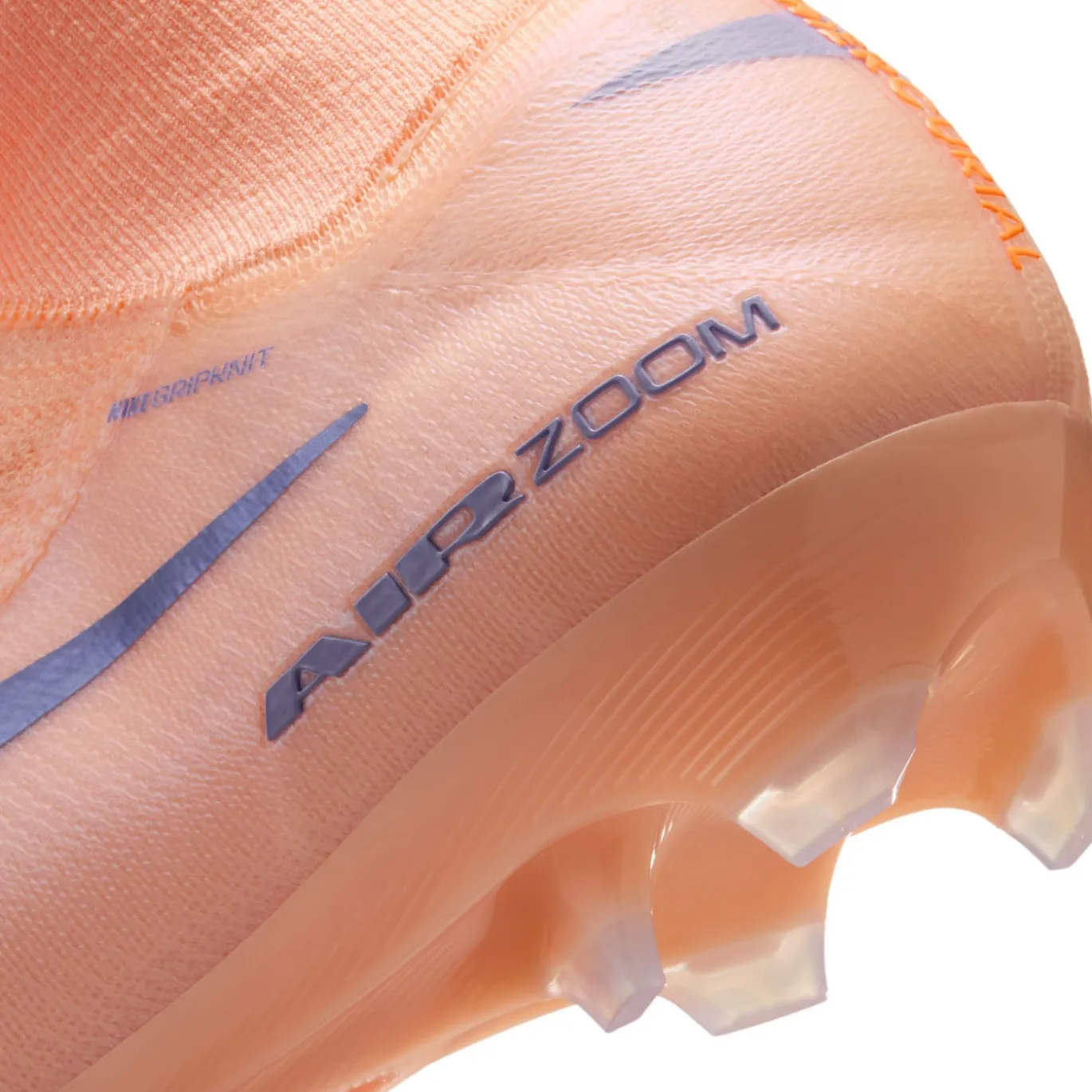 Nike Zoom Mercurial Superfly 10 LV8 Elite Gras Voetbalschoenen (FG) Zalmroze Donkerblauw Paars