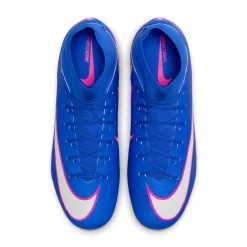 Nike Zoom Mercurial Superfly 10 Academy Gras / Kunstgras Voetbalschoenen (MG) Blauw Wit Felroze