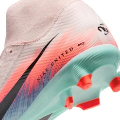 Nike Zoom Mercurial Superfly 10 Academy Gras / Kunstgras Voetbalschoenen (MG) Roze Blauw Turquoise
