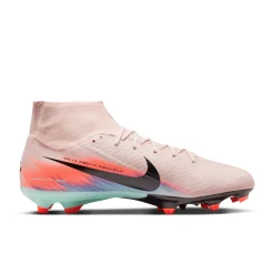 Nike Zoom Mercurial Superfly 10 Academy Gras / Kunstgras Voetbalschoenen (MG) Roze Blauw Turquoise