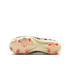 Nike Zoom Mercurial Superfly 10 Academy Gras / Kunstgras Voetbalschoenen (MG) Kids Bordeauxrood Zilver Oranje