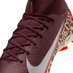 Nike Zoom Mercurial Superfly 10 Academy Gras / Kunstgras Voetbalschoenen (MG) Bordeauxrood Zilver Oranje
