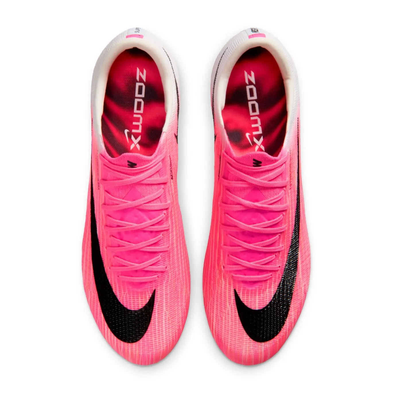 Nike Zoom Mercurial Superfly 11 Elite Gras Voetbalschoenen (FG) Felroze Wit Zwart
