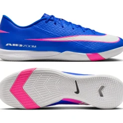 Nike Zoom Mercurial Vapor 16 Academy Zaalvoetbalschoenen (IN) Blauw Wit Felroze