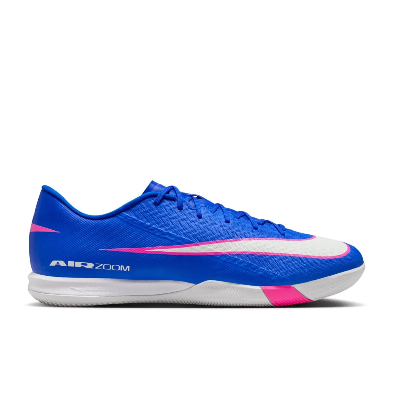 Nike Zoom Mercurial Vapor 16 Academy Zaalvoetbalschoenen (IN) Blauw Wit Felroze