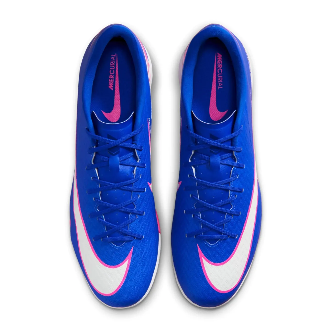 Nike Zoom Mercurial Vapor 16 Academy Zaalvoetbalschoenen (IN) Blauw Wit Felroze