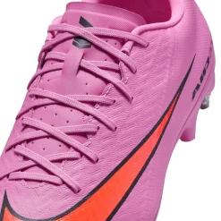 Nike Zoom Mercurial Vapor 16 Academy IJzeren-Nop Voetbalschoenen (SG) Anti-Clog Roze Felrood Lichtblauw