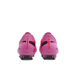 Nike Zoom Mercurial Vapor 16 Academy IJzeren-Nop Voetbalschoenen (SG) Anti-Clog Roze Felrood Lichtblauw